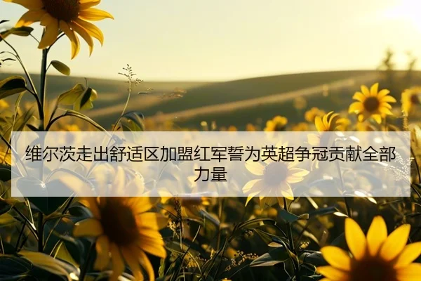 维尔茨走出舒适区加盟红军誓为英超争冠贡献全部力量（yaxin）